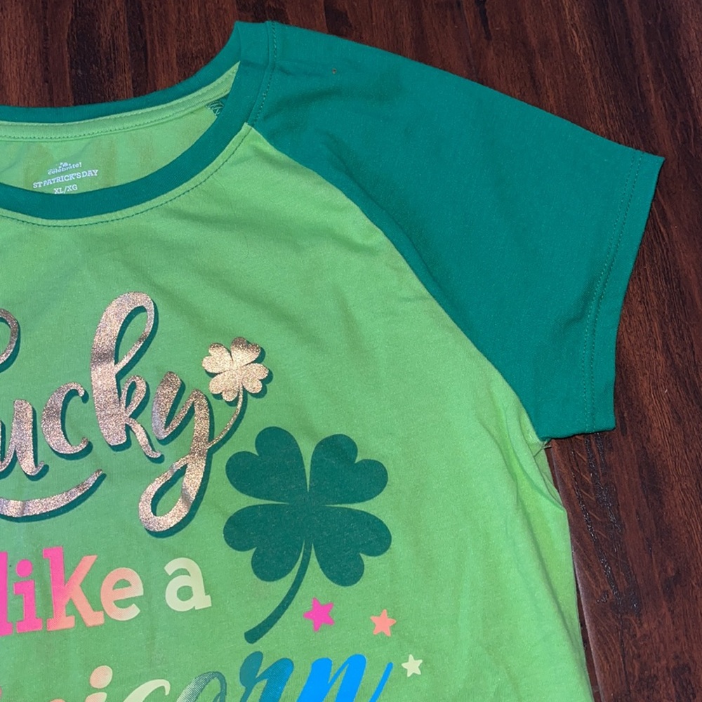 4 For $12 For $12 Girls St Patrick's Day Tee - Picture 5 of 8